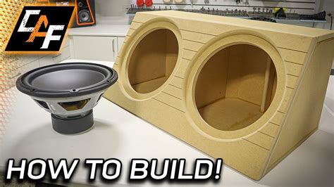 make your own speaker box